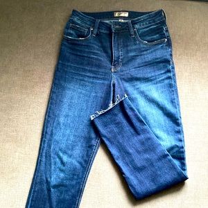 Kut from the Kloth Rachael high rise straight Ab Fab Mom jeans